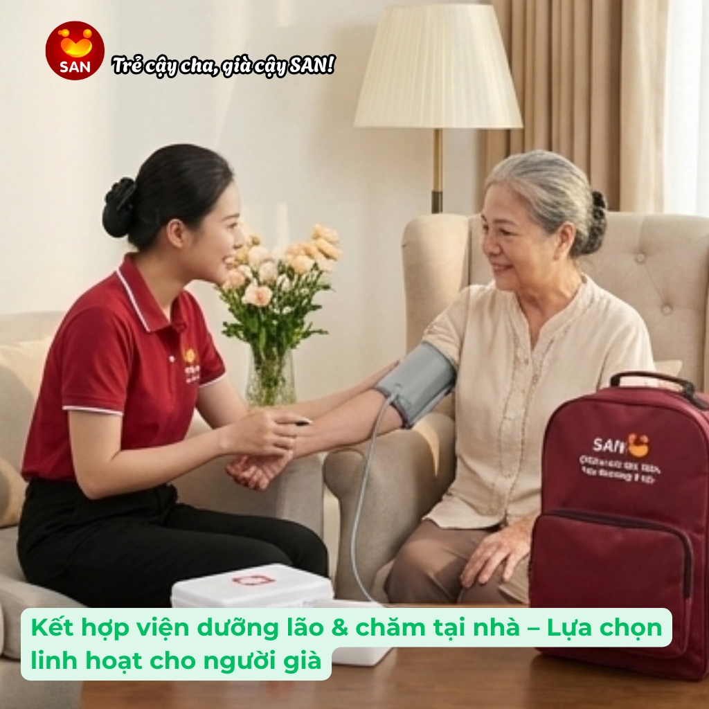 Chăm sóc người già tại nhà