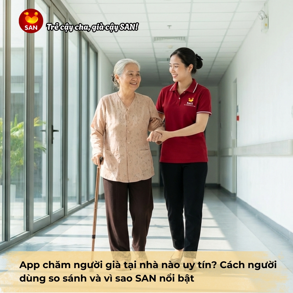 app chăm người già tại nhà