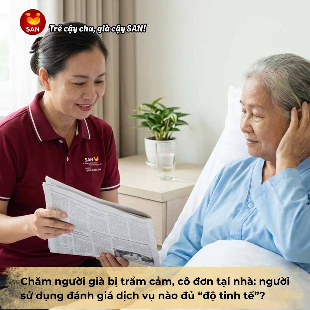 người chăm người già tại nhà