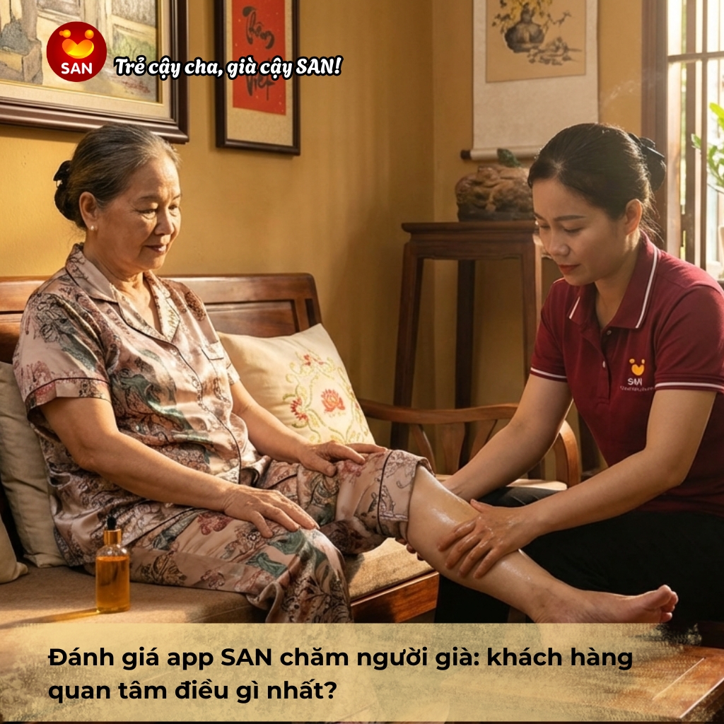 App chăm người già