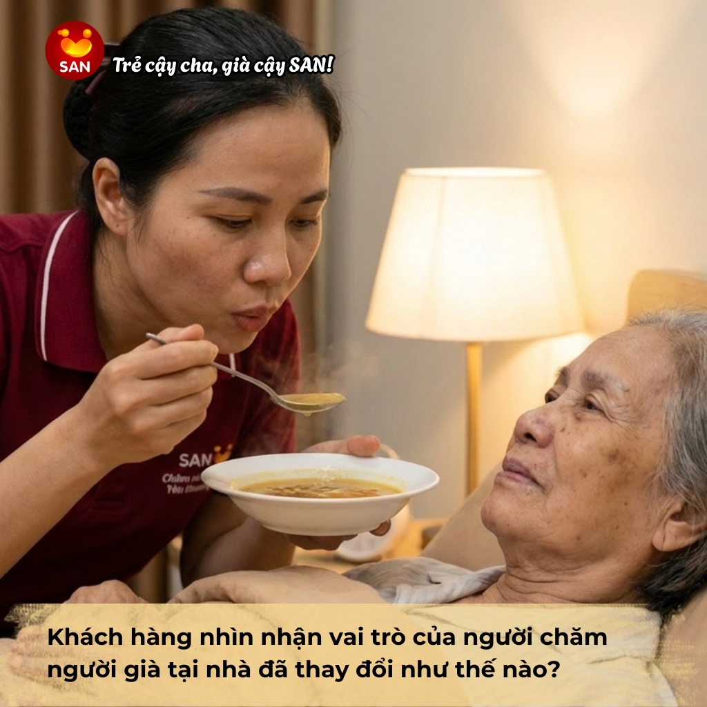 App chăm người già