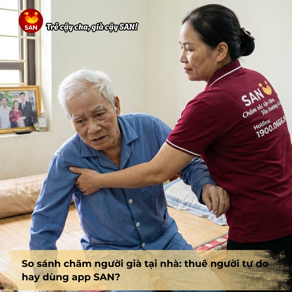 chăm người già tại nhà