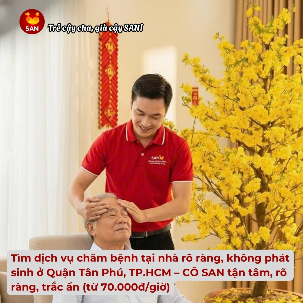 dịch vụ chăm bệnh tại nhà Tân Phú