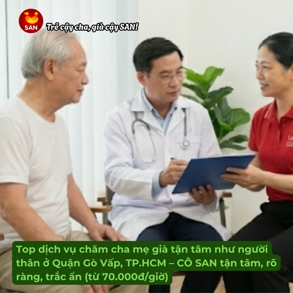 người chăm người già tại nhà